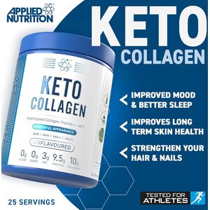 Keto Collagen Powder 10000mg - Blue by Applied Nutrition