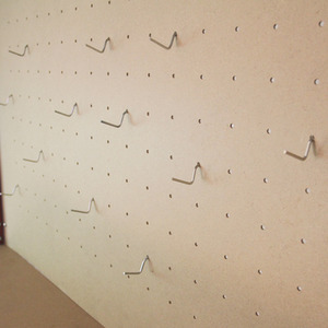 Workbench with Pegboard, Drawer and Light - Red by Monster Racking