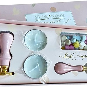 Heart Gift Stamp Wax Kit - Pink by Syntego