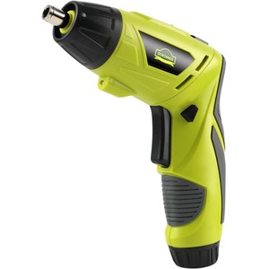 Electric Cordless Screwdriver 45 Piece Set - Black & Green