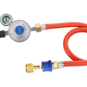 LP Camping Gas Screw-On Overflow Regulator Quick Release - Orange by Cadac