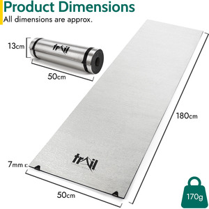 Foil Insulated Camping Mat by Trail