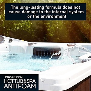 Hot Tub and Spa Anti Foam Formula - White / 1l by Pro-Kleen