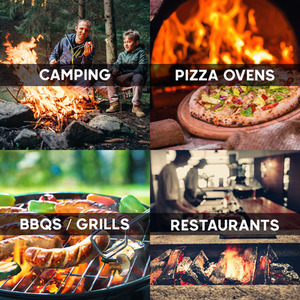 Alderline Alder Wood Pure BBQ Charcoal 30L by Alderline