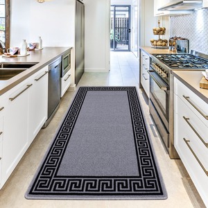 Nonslip Greekey Gel Door Mats by Smart Living