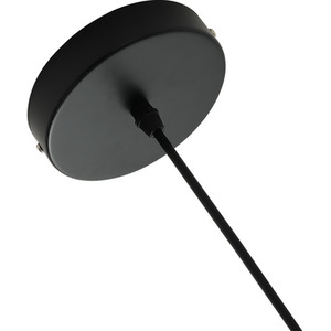 Creative Glass Single Light Pendant Light - Black by Livingandhome