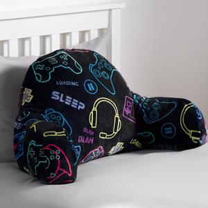 Kids Gaming Support Cuddle Cushion - Black by OHS