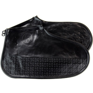 Shoe Covers Reusable Silicone Waterproof Protectors - Black by Actiasgear