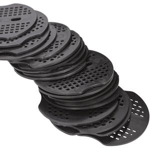 Weed Membrane Peg Plates - 7cm - Pack of 20 - Black by Harbour Housewares