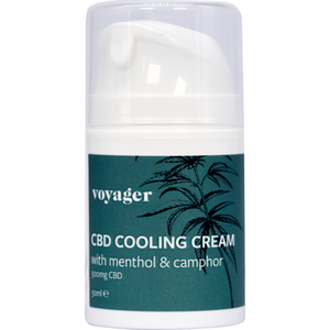 CBD Cooling Cream - White by Voyager