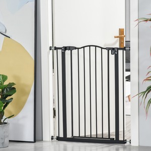 PawHut Adjustable Metal Pet Gate Safety Barrier by PawHut