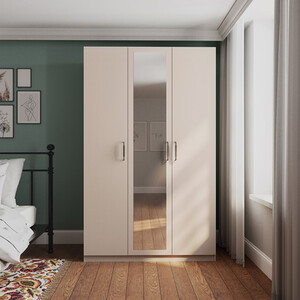 Eloise 3-Door Wardrobe - Cashmere