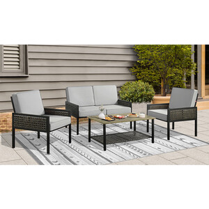 Frisco Deep Seating Set by Malay