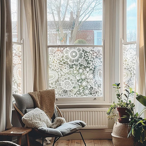 Agnone Frosted Privacy Window Film by Creative Printing Solutions