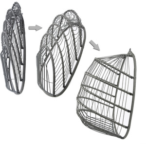 Azura Hanging Egg Chair - Grey by Madefor.living