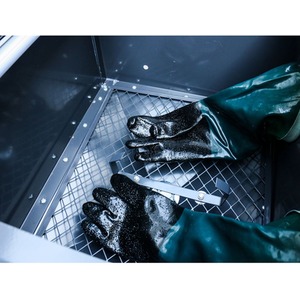 Switzer Sand Blaster LED Light Cabinet Grit Bead - Grey by SwitZer