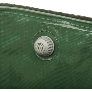 Rainwater Tank - Green / 98cm / 100cm by tectake