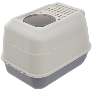 Kidkid Large Top Entry Cat Litter Box with Hood and Scoop by Kidkid