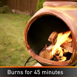 9 Quickstart Firelighter Blocks Instant Light Chimenea Firepit Firelighter 150g - Neutral by Zip