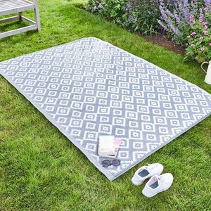 Garden Alfresco Outdoor Rug - Shiraz Slate - Slate by Garden Mile