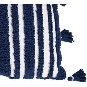 Harbour Stripe Cushion - Navy by Divante