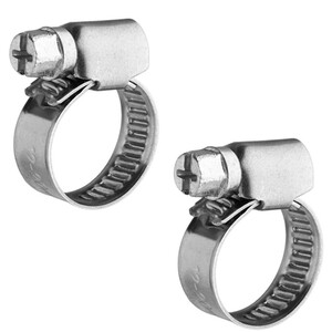 Pack of 2 Hose Clips - 12mm