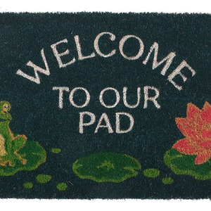 Welcome to Our Pad Coir Doormat - 60 x 40cm by Kingsbury Gifts