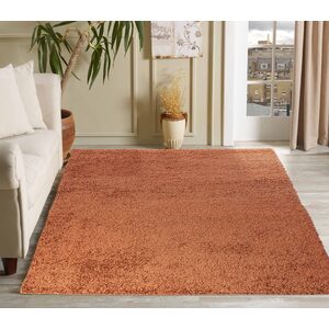 Desire Rugs Plain Living Room Fluffy Shaggy Area Rugs by Desire Rugs