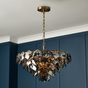 Visconte Chianche Tiered Chandelier - Brass by Litecraft
