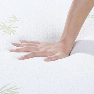 2 Inch Super Soft Bamboo Memory Foam Mattress Topper - White / Single by Ezysleep
