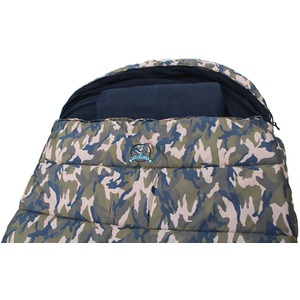 CARPZILLA Sleeping Bag Carp Fleece Lined with Pillow - Camouflage by CARPZILLA