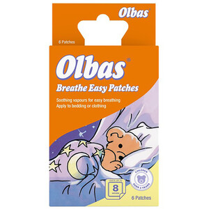 Pack of 6 Olbas Breathe Easy Patches by Olbas