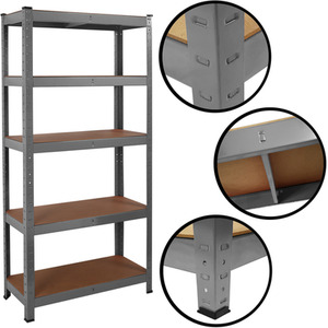 Heavy Duty Steel 5 Tier Racking - Grey by House Of Home