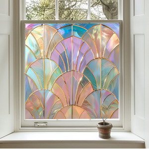 Acceglio Radiance Stained Glass Window Film by Creative Printing Solutions