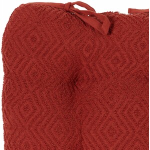 Diamond Textured Seat Pad - Burnt Orange by Divante