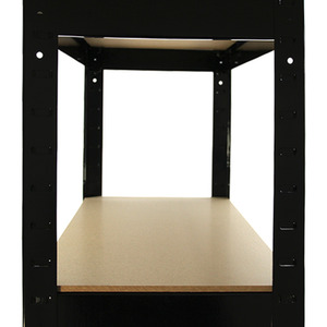 5 x T-RAX Black Metal Racking Units 75cm x 150cm x 30cm - Black by Monster Racking