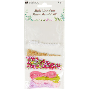Flower Making Bracelet Kit - Multicolour by Artstudio