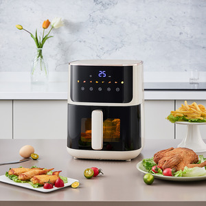 4.7L Smart Air Fryer with Touch Screen by Livingandhome