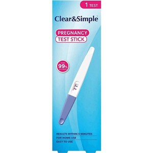 Clear and Simple Midstream Weeks Indicator Pregnancy Test by Clear & Simple