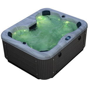 Palm Spas Hula 4 Seater Hot Tub American Balboa 13 AMP - White by Palm spas