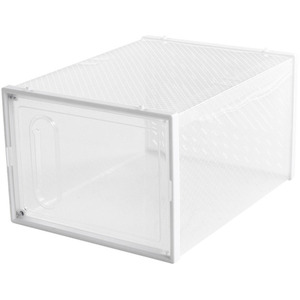 12Pcs Shoe Storage Boxes with Magnetic Door - Transparent by Garden Sanctuary