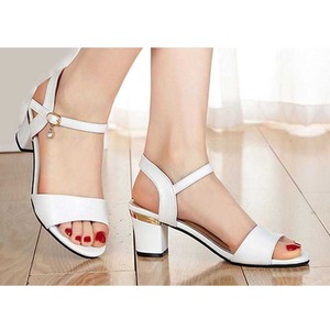 Women's Open Toe Block-Heel Sandals