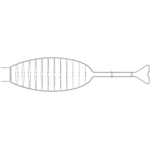 Tramontina Fish Grill - Silver by Tramontina