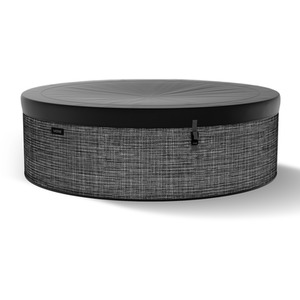 Wave Tahoe, 4-Person Eco Foam Hot Tub, Integrated Heater - Flint Grey by Wave