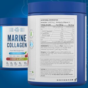 Flavoured Marine Collagen Powder 10000mg - Blue / Cherry and Apple by Applied Nutrition
