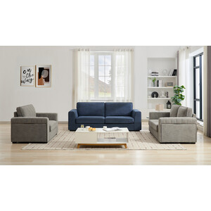 Matilda 3-Seater Sofa - Grey