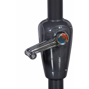 Arizona Square Rattan Patio Dining Set with Ice Bucket Drinks Cooler - Grey / 8 by Giardino