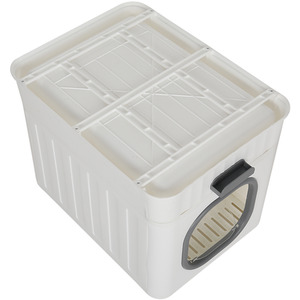 Kidkid Folding Enclosed Cat Litter Box with Scoop by Kidkid