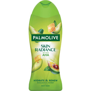 Palmolive Avocado and Honey Skin Radiance Body Wash 450ml - Green