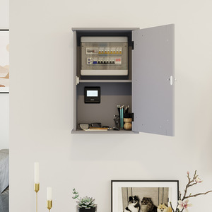 Grey Priano Wall Cabinet - Grey by Vida Designs